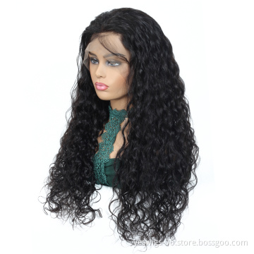 Yeswigs Human Hair Wig Brazilian Deep Wave Lace Frontal Real Mink Virgin Hair Brazilian HD Lace Wig Pre Plucked 100% Human Hair